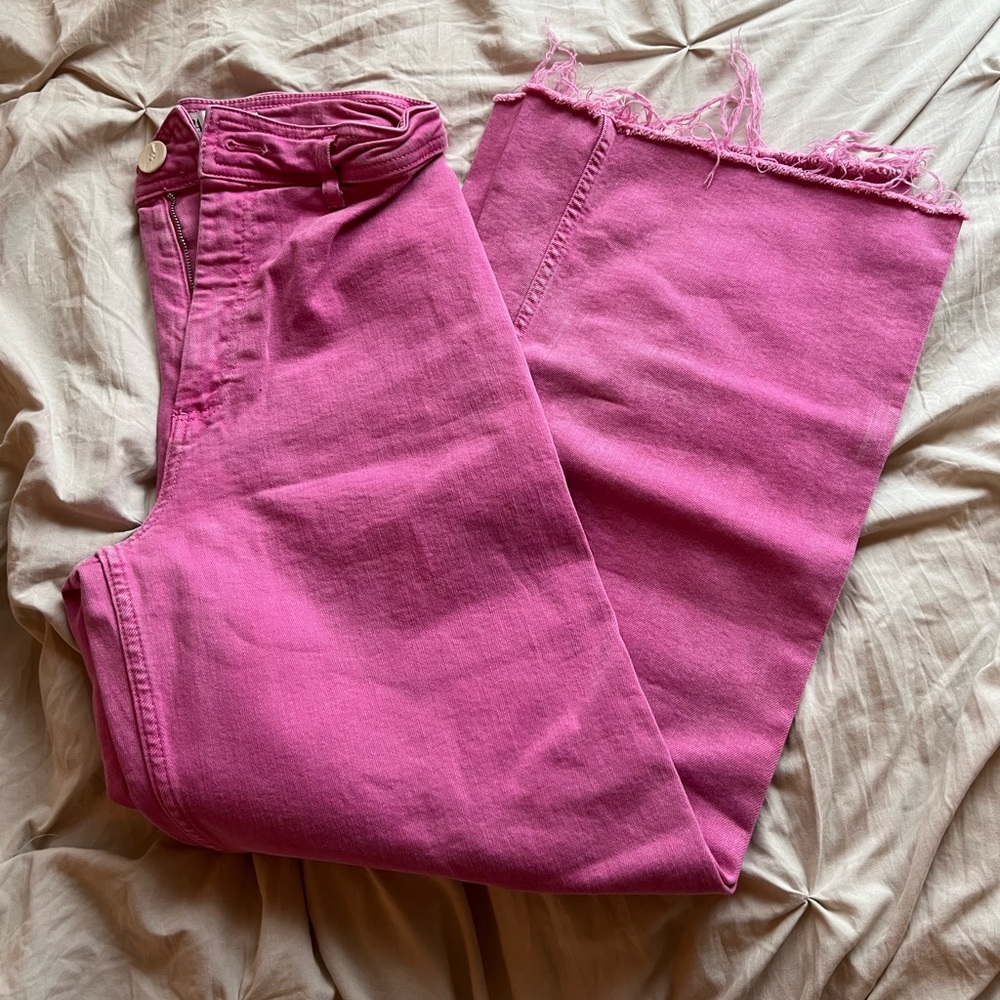 Pink Zara Marine Pants.